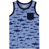 Carter´s / Oshkosh! Remera Musculosa. Cte. Shark. T/ 5 Años.