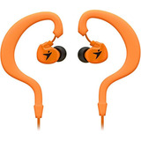 Auriculares Running Genius Hs-m270 Deportivos Jack 3.5mm Color Naranja
