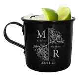 30 Canecas Moscow Mule Personalizadas 350ml (cor Preta)