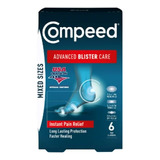 Compeed Advanced Blister Care Curitas Mixed Sizes Ct. 6