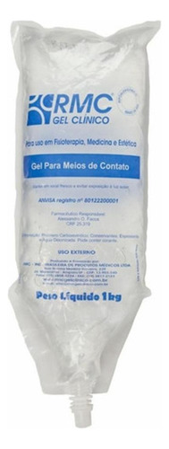 Kit 2 Gel Condutor Clinico Para Ultrassom Incolor Bag 1kg