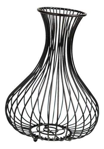 Soporte De Corcho Con Forma De Jarrón Decorativo, Negro