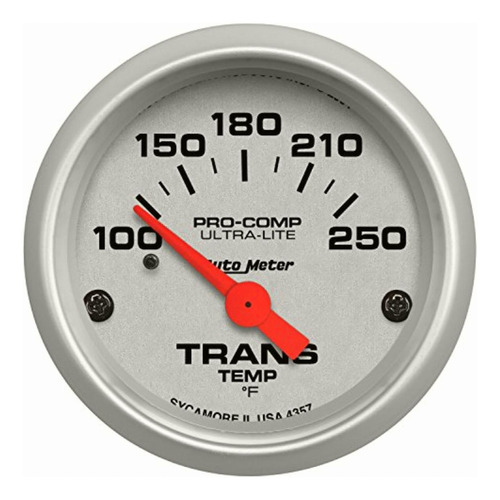 Auto Meter 4357 Ultra-lite Medidor De Temperatura De