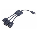 Hub Usb - 3 In 1 Usb Otg Cable Adapter Micro Usb Hub Usb Otg