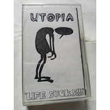 K7 Utopia Life Sucks Demo Tape Original Hardcore Portugal Ex