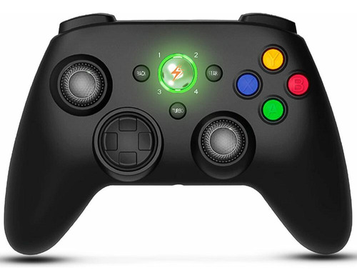 Controle Xbox/pc Kp-gm033 Com Fio, Vibração E Botão Turbo