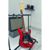 Guitarra Fender Stratocaster Blacktop Hh Seymour Duncan