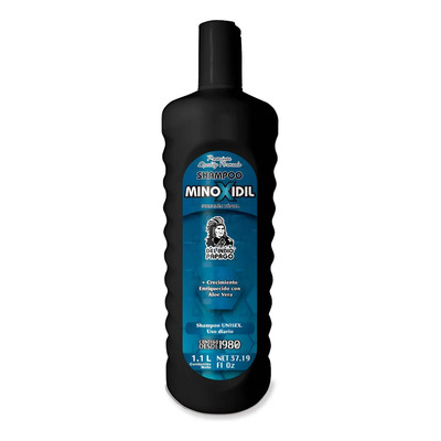Shampoo Minoxidil Enriquecido Con Aloe Vera 1.1l | MercadoLibre