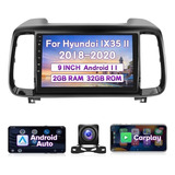 Estéreo Para Hyundai Tucson 2018-2020 Android Carplay 2+32g