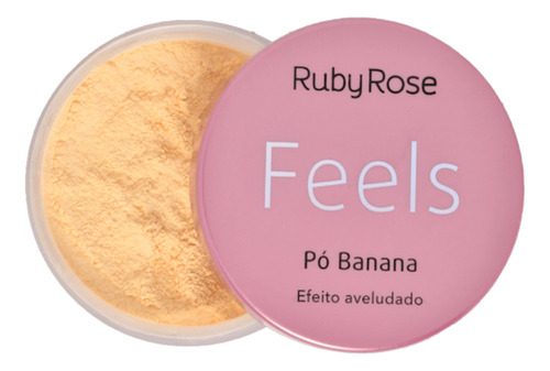 Polvos Ruby Rose Banana Feels X 85 Gr