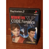 Juego Resident Evil Code Verónica X Playstation 2 Ps2