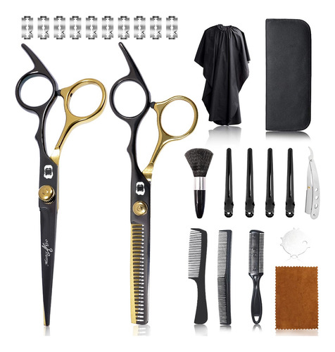 Tijeras Barbero Estilista Kit Cortadoras De Cabello25pcs