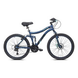 Bicicleta De Montaña Kent Genesis Doble Suspensión Rodada 24 Color Azul Tamaño Del Cuadro 20