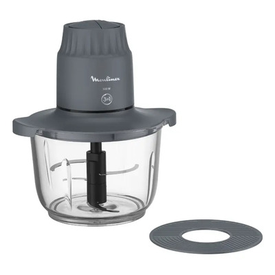 Picadora Choppeo Moulinex XXL Bowl De Vidrio 500W 1 Litro Color Negro | Mismo precio en cuotas