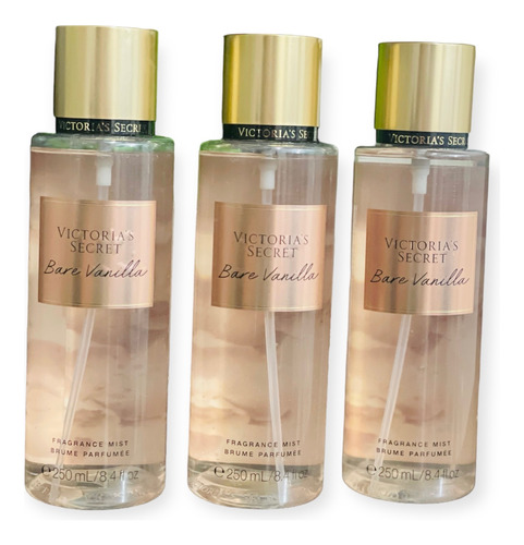 Victoria's  Secret Bare Vainilla 3 Piezas Crema Original