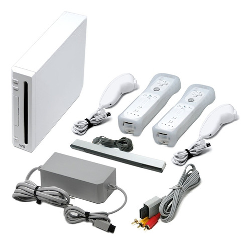 Consola Nintendo Wii Original + Mandos +usb 64gb Full Juegos