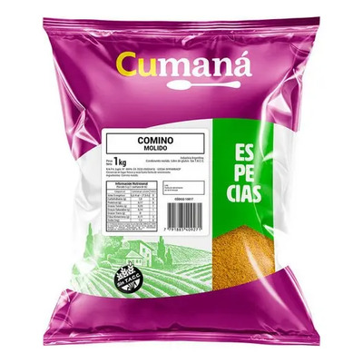 Comino Molido Cumana Bolsa Sin Tacc X 1 Kg | MercadoLibre