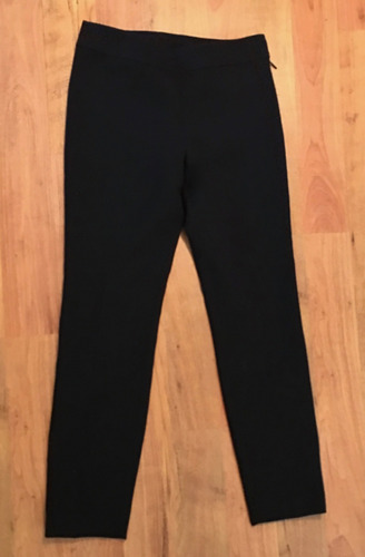 Hermoso Pantalon Tory Burch Negro Elegante Fino Xs S Origina