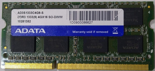 Memorias Ram Notebook 4 Gb Ddr3 Y Ddr3l Testeadas