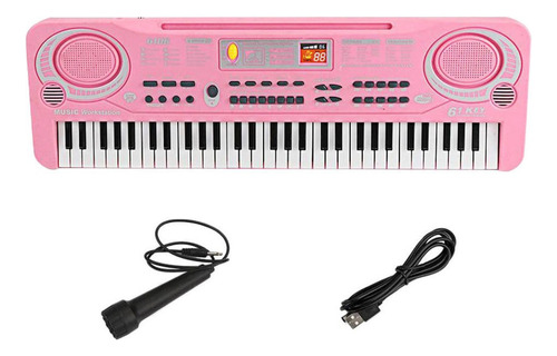 X 61 Teclas Teclado Electrónico Piano Digital Musical Con