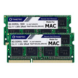 Memorias Ram Timetec, Compatible Con Mcbook /iMac, 16 Gb