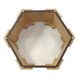 Nicho Hexagonal Sextavado Cru Para Pintura