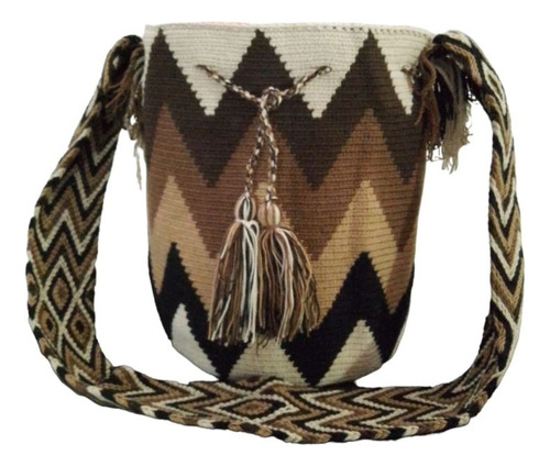 Mochila Wayuu Colores Tierra R4