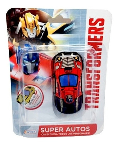 Super Autos Vehículo A Fricción Transformers Tapimovil