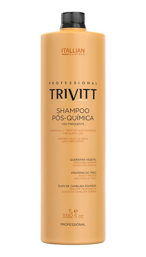 Shampoo Pós-química Para Uso Frequente 1l Trivitt