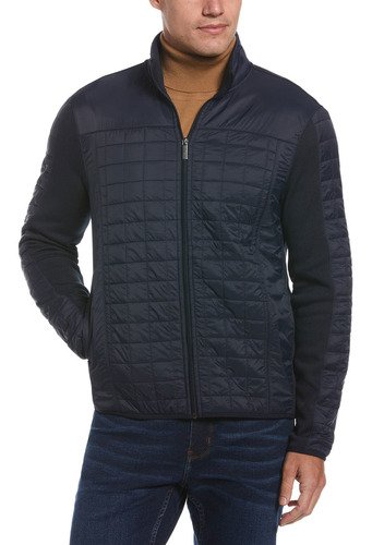 Chaqueta Casual Quilt Navy