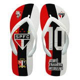 Chinelo Havaianas Personalizado São Paulo Fc