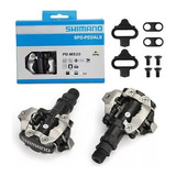 Pedal Clip Shimano Pd-m520 Com Tacos Preto Mtb