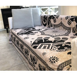 Manta Cubre-cama/sillón Mantel Cobertor  Importado India 2p