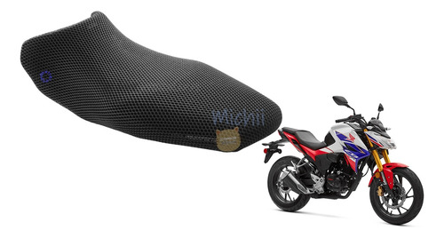 Malla Mesh Protector Cubreasiento Premium Honda Cb190