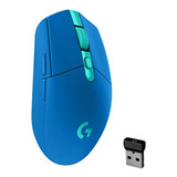 Mouse Logitech G203 Lightsync Inalambrico, Color Azul