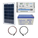 Kit Panel Solar 10w Bateria 7a Controlador Usb Epcom