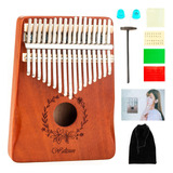 Kalimba Piano De Pulgar De 17 Teclas, Piano De Dedo Mbi...