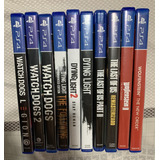 Lote De Jogos De Ps4 (variados)