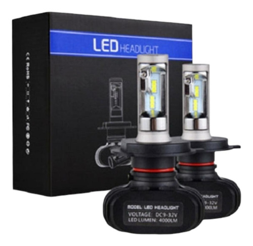 Lâmpada Led Carro 6000k 8000 Lumens Super Branca Fria Xenon