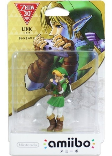 Amiibo Link Ocarina Of Time Zelda 30 Anos Switch Wii U 3ds