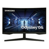 Samsung Monitor 27  Odyssey G5 Lc27g55tqwlxzx 144hz