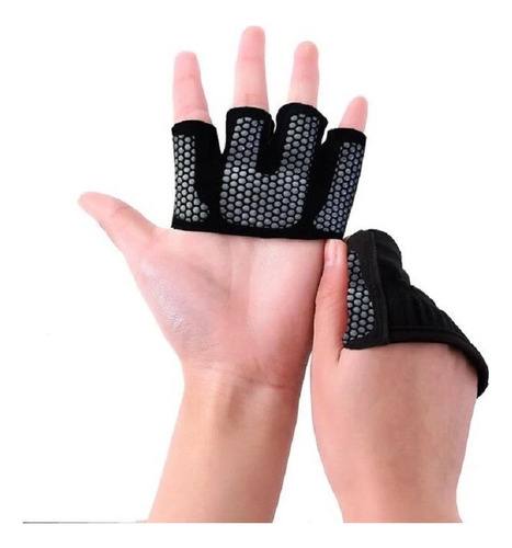 Guantes Fitness Antideslizantes De Medio Dedo