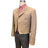 Chaqueta Huaso Casimir Beige - Corralero Sastrería-.