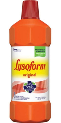 Desinfetante Lysoform Bruto Original 1 Litro