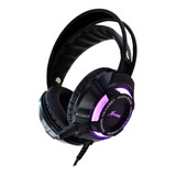 Auricular Vincha Gamer Con Luces Para Pc O Ps4 Con Mic