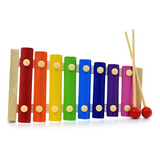 Xilófon Infantil Madera Instrumento Musical Juego Didáctico