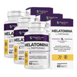 Melatonina Triptofano E Vitaminas 500mg 60 Cáps - 3 Frascos