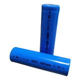 Bateria Li-ion 18650 6800mah 3.7v - Recarregável