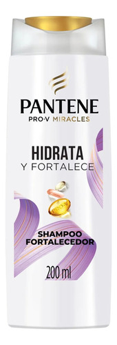 Pantene Pro-v Miracles Shampoo Hidrata Y Fortalece 200 Ml