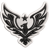 Patch Bordado Brasão Emblema Águia Motociclista Moto Anm28